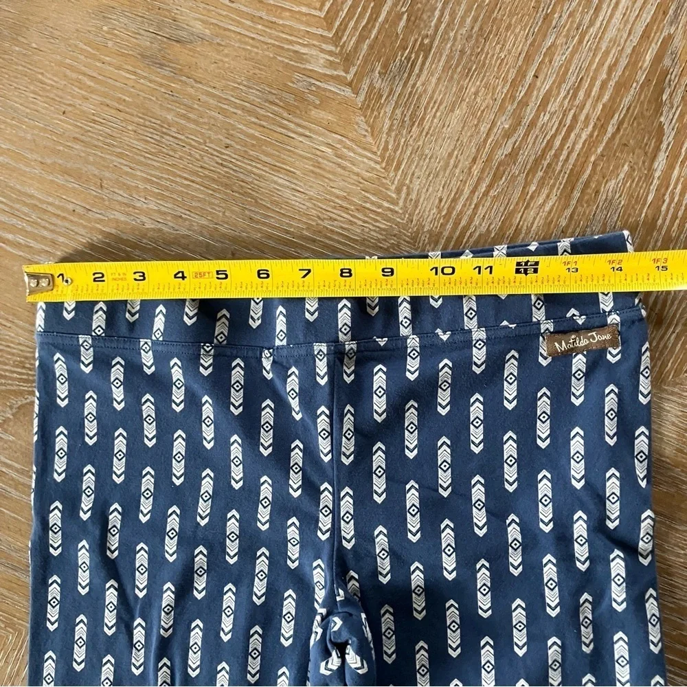 Matilda Jane Brilliant Daydream Follow the Path Blue Arrow Print Capri Legging S
